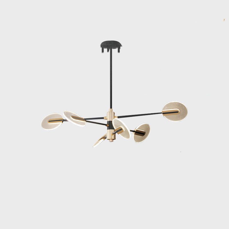 Nordic Iron & Acrylic LED Chandelier – Creative Dining Room Pendant – Duvencioglu