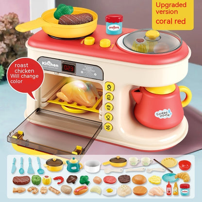 Simulation Breakfast Machine Kitchen Toy Set - Interactive Pretend Play