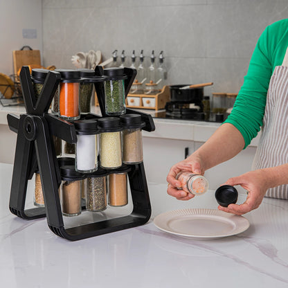 Rotating Ferris Wheel Seasoning Rack - Modern Kitchen Organizer – Duvencioglu