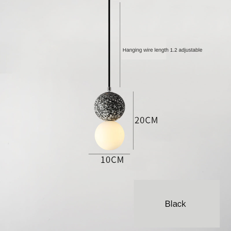Nordic Terrazzo & Glass G9 Chandelier – SY01 Small Pendant – Duvencioglu
