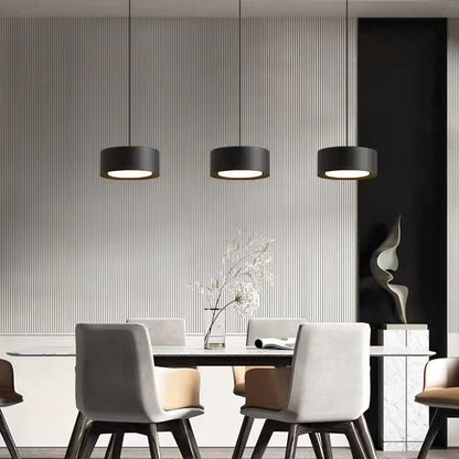 Scandinavian Single-Head LED Bedside Chandelier – Small Iron Pendant – Duvencioglu
