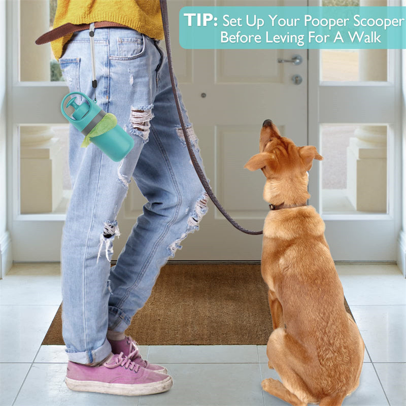 Portable Dog Pooper Scooper - Lightweight with Built-in Bag Dispenser – Duvencioglu