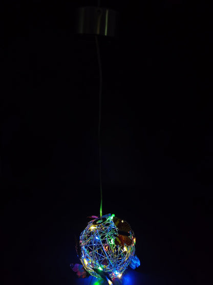 Solar Powered Butterfly Ball Light - Outdoor Garden Decor – Duvencioglu