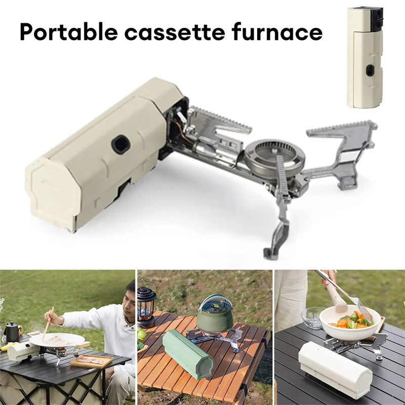 Portable Folding Camping Gas Stove - 2.6KW Outdoor Cooker with Case – Duvencioglu