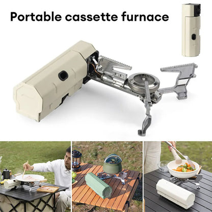 Portable Folding Camping Gas Stove - 2.6KW Outdoor Cooker with Case – Duvencioglu