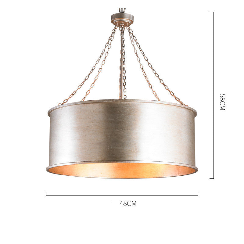 Antique Rural Iron Chandelier – Ø 48 cm & 64 cm Retro Pendant – Duvencioglu