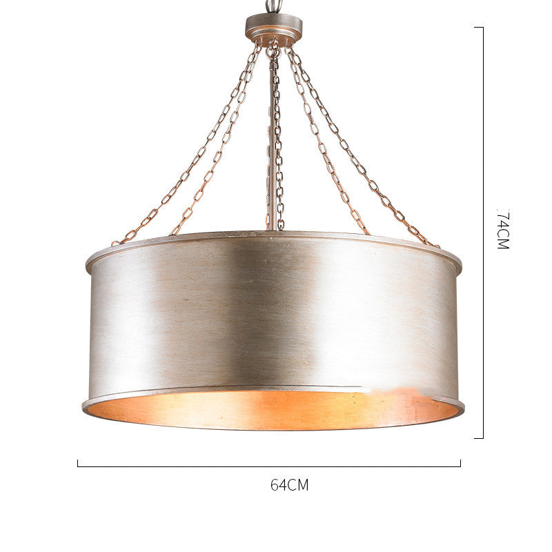 Antique Rural Iron Chandelier – Ø 48 cm & 64 cm Retro Pendant – Duvencioglu