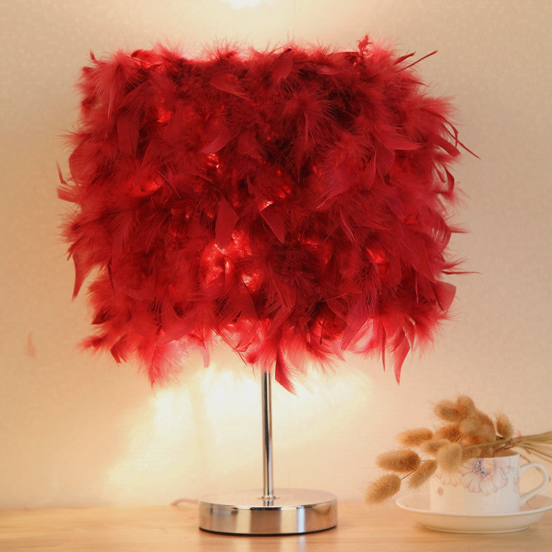 Cute Feather Night Light - Bedroom & Living Room Decor – Duvencioglu