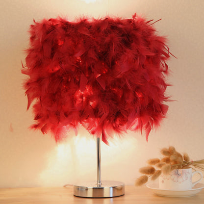 Cute Feather Night Light - Bedroom & Living Room Decor – Duvencioglu
