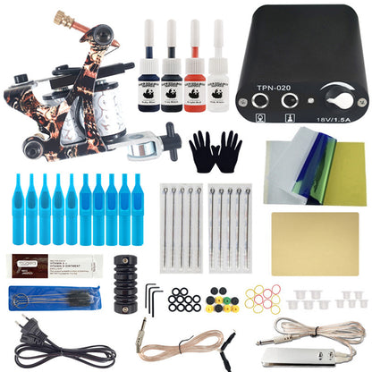 Complete Beginner Tattoo Machine Set - All-in-One Professional Kit – Duvencioglu