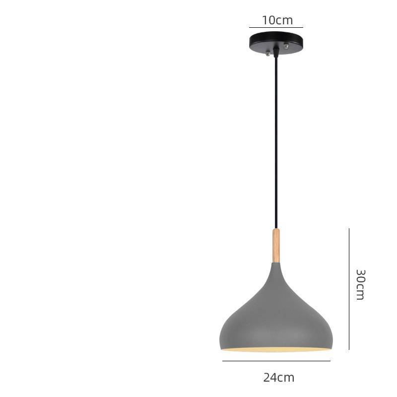 Macaroon-Style LED Chandelier – 240 mm Zinc-Alloy Pendant – Duvencioglu