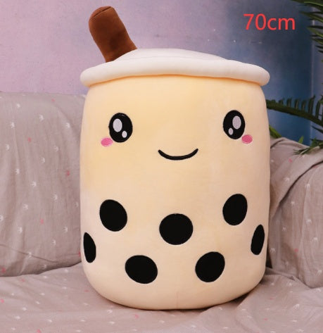The Original Kawaii Boba Tea Plush Pillow | Super Soft Bubble Tea Cuddle Companion