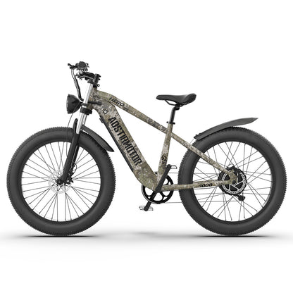 Conquer Any Trail: 26" Fat Tire Electric Bike with 1000W Motor & 52V Battery – Duvencioglu