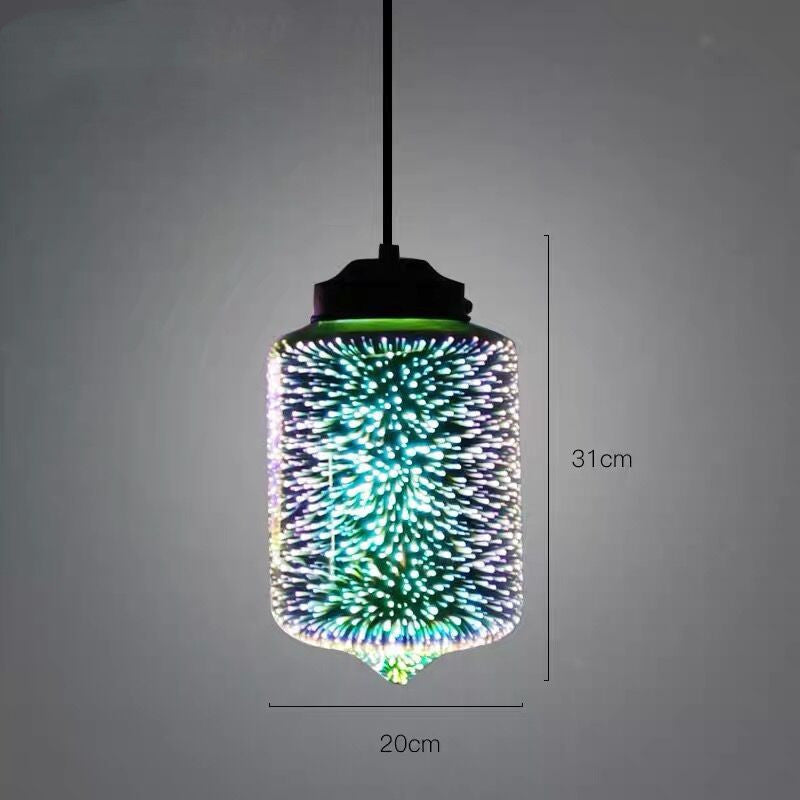 Creative Glass Art Chandelier - Modern & Simple Pendant Light – Duvencioglu