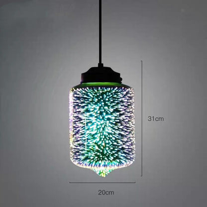 Creative Glass Art Chandelier - Modern & Simple Pendant Light – Duvencioglu
