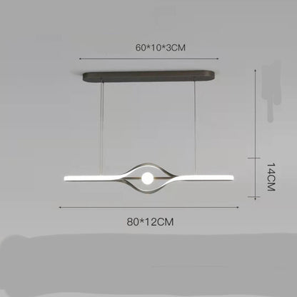 Magic-Bean Iron LED Chandelier – GT063 Single-Head Pendant – Duvencioglu