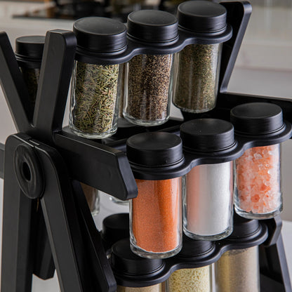 Rotating Ferris Wheel Seasoning Rack - Modern Kitchen Organizer – Duvencioglu