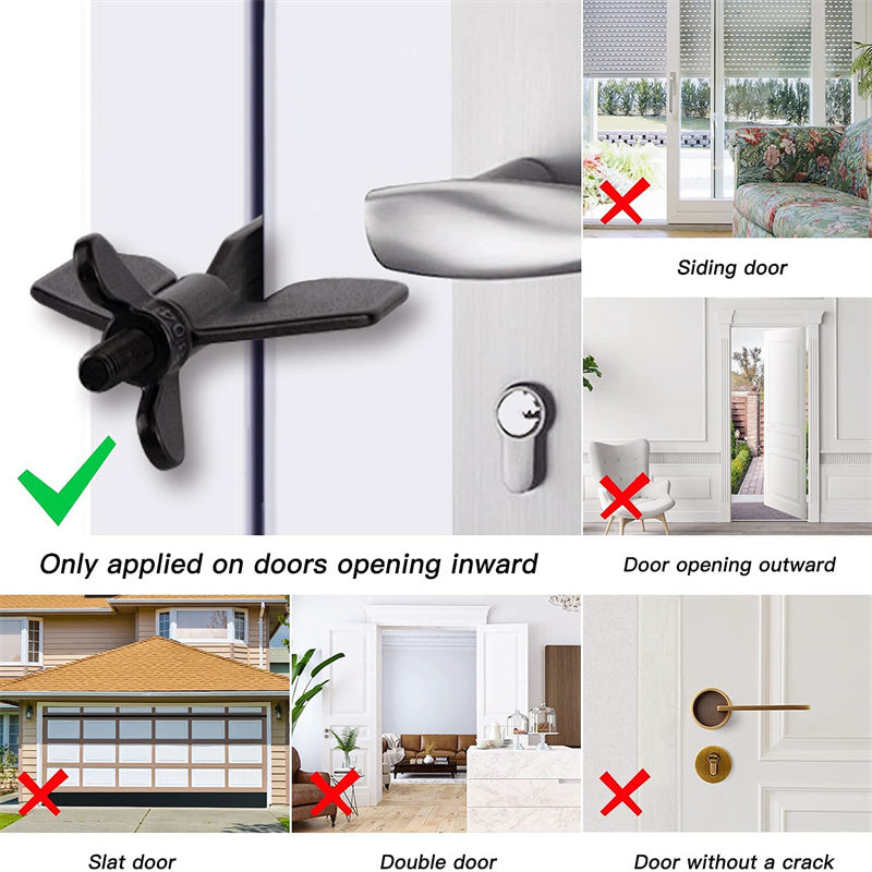 Portable Hotel Door Lock - Travel Self-Defense & Anti-Theft Door Stopper – Duvencioglu