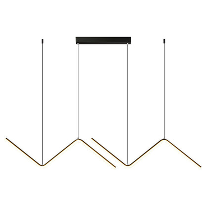 Minimalist Adjustable LED Chandelier – Modern Pendant Light for Living Room & Kitchen – Duvencioglu