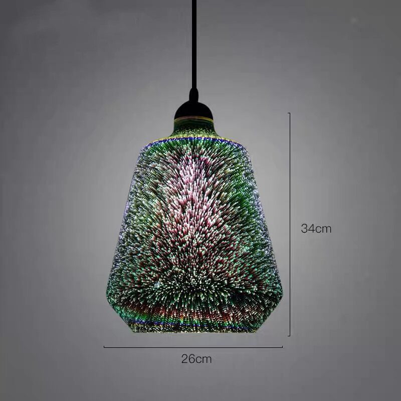 Creative Glass Art Chandelier - Modern & Simple Pendant Light – Duvencioglu