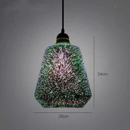 Creative Glass Art Chandelier - Modern & Simple Pendant Light – Duvencioglu
