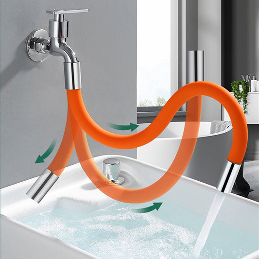 360° Rotatable Faucet Extender - Universal Splash-Proof Extension Tube – Duvencioglu