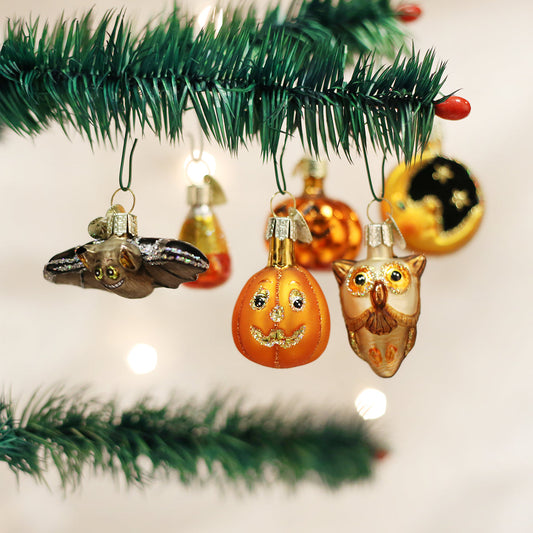 Miniature Halloween Ornament Assortment - Set of 12 Fall & Spooky Decor – Duvencioglu