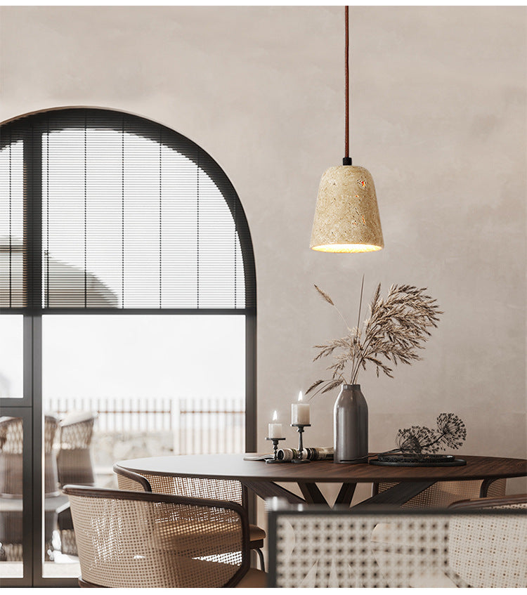 Huangdongshi Nordic-Japanese Bedside LED Chandelier – 16×13 cm Pendant – Duvencioglu