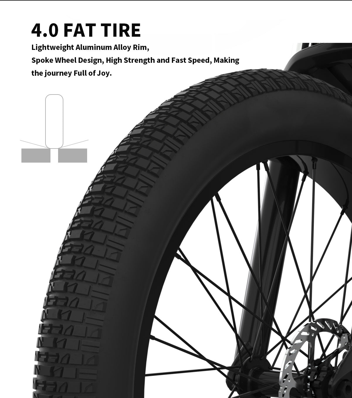 Conquer Any Trail: 26" Fat Tire Electric Bike with 1000W Motor & 52V Battery – Duvencioglu