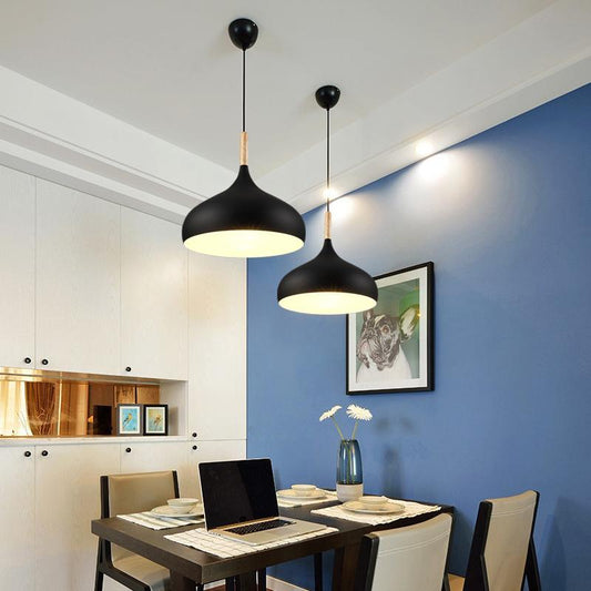 Macaroon-Style LED Chandelier – 240 mm Zinc-Alloy Pendant – Duvencioglu