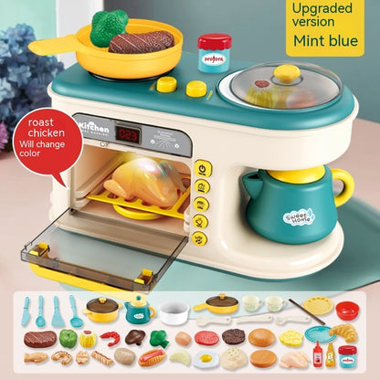 Simulation Breakfast Machine Kitchen Toy Set - Interactive Pretend Play