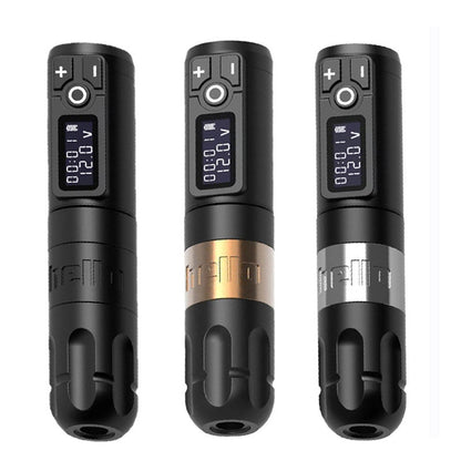 Portable Rechargeable Tattoo Machine with LCD Display – Duvencioglu