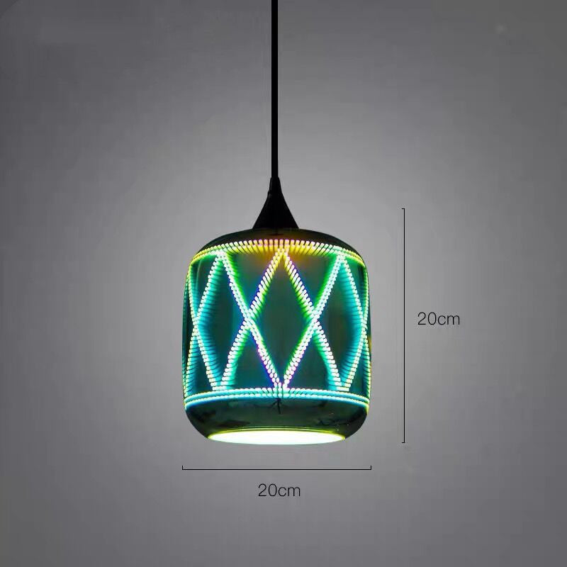 Creative Glass Art Chandelier - Modern & Simple Pendant Light – Duvencioglu