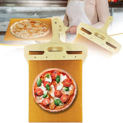 Sliding Pizza Peel - Non-Stick Pizza Shovel & Cutting Board – Duvencioglu