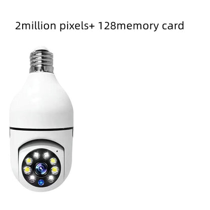 1080P Smart WiFi Security Camera Bulb - 4X Zoom & E27 Base – Duvencioglu