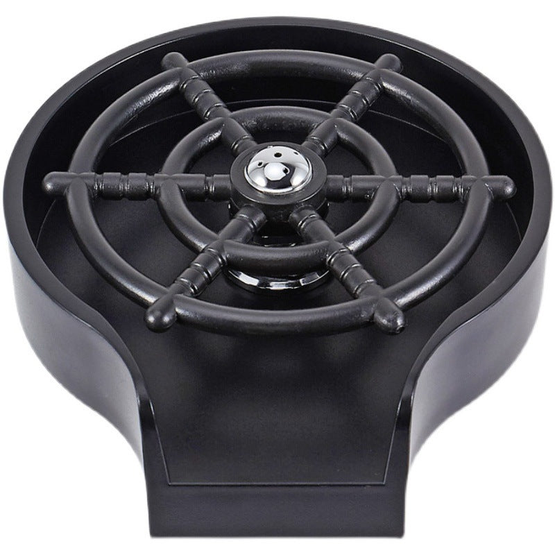 High-Pressure Bar Counter Cup Washer - Automatic Faucet & Sink Rinser