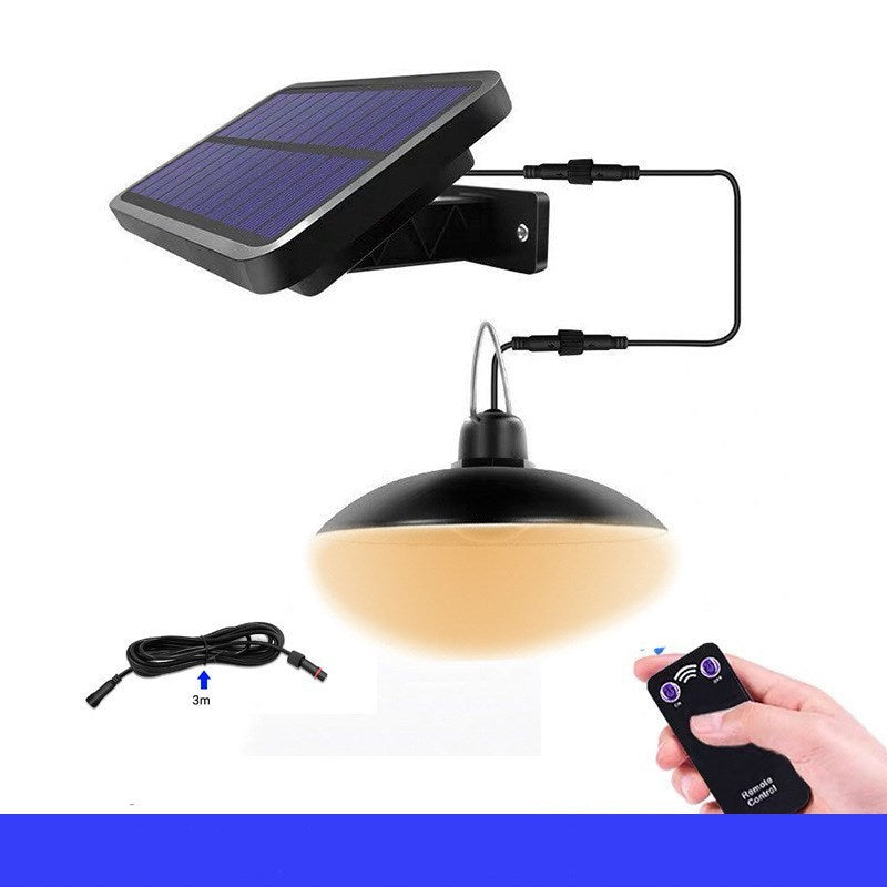 Solar LED Garden Chandelier – IP44 European-Style Pendant Light – Duvencioglu