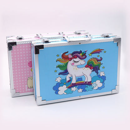 Complete Crayon & Watercolor Painting Set - Portable Aluminum Case – Duvencioglu