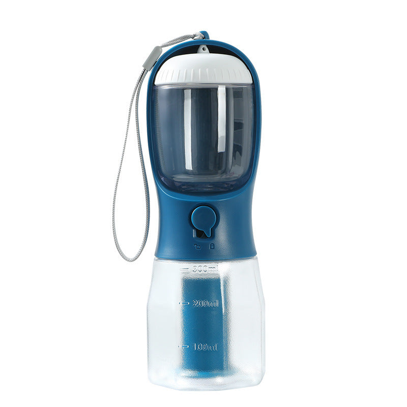 3-in-1 Portable Dog Water Bottle - Food, Water & Poop Bag Dispenser – Duvencioglu