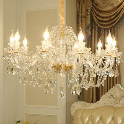 Luxury Crystal LED Ceiling Chandelier – 1100×700 mm Pendant – Duvencioglu