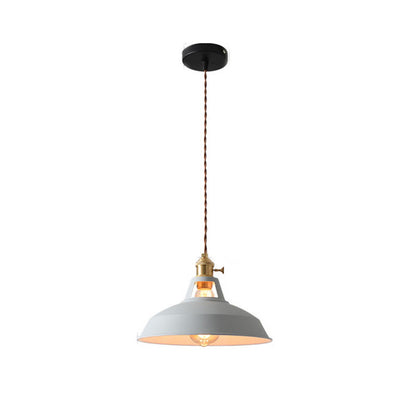 Retro “Macaron” 270 mm LED Chandelier – Single-Head Pendant – Duvencioglu