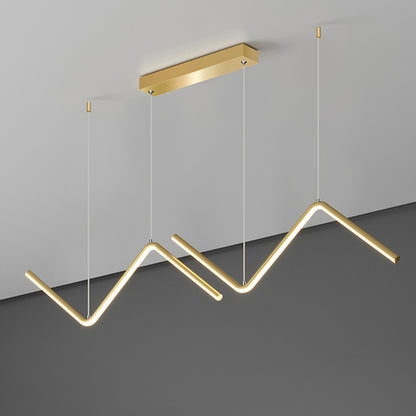 Minimalist Adjustable LED Chandelier – Modern Pendant Light for Living Room & Kitchen – Duvencioglu