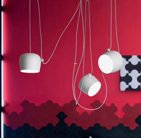 Modern Minimalist Aluminum Snare Chandelier – Customizable Pendant – Duvencioglu