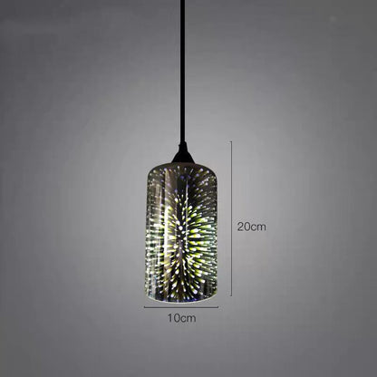 Creative Glass Art Chandelier - Modern & Simple Pendant Light – Duvencioglu