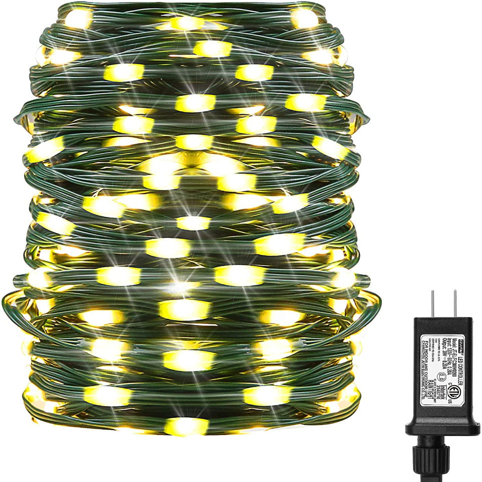 24V LED Christmas String Lights - 1000-Light Decorative Wire – Duvencioglu
