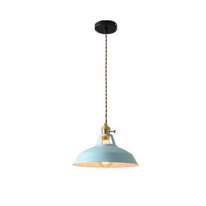 Retro “Macaron” 270 mm LED Chandelier – Single-Head Pendant – Duvencioglu