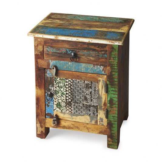 18" Brown Standard Accent Chest - Single Drawer & Storage Cabinet – Duvencioglu