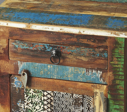 18" Brown Standard Accent Chest - Single Drawer & Storage Cabinet – Duvencioglu