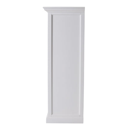 52" White Storage Cabinet with 2 Drawers & Removable Rattan Baskets – Duvencioglu