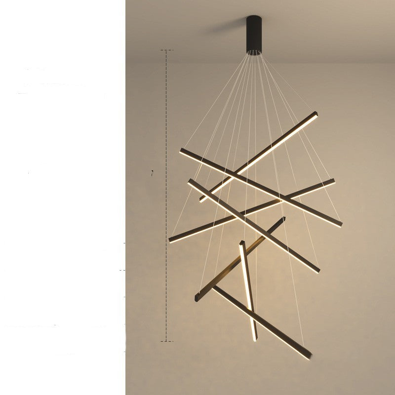 Modern Luxury Remote-Control Glass LED Chandelier – 60–120 cm Pendant – Duvencioglu